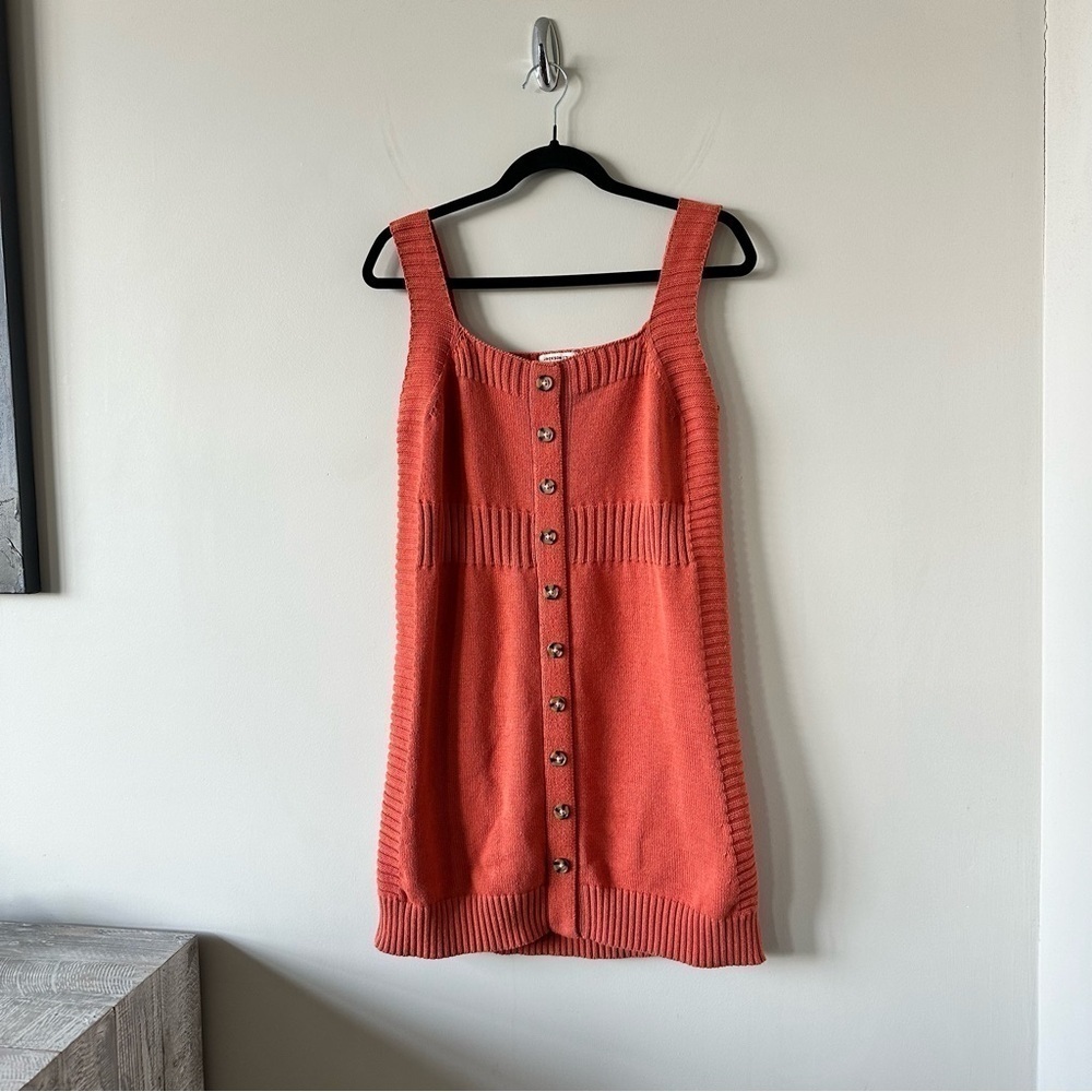 Jackson Rowe-Saranda Tiger Lily Button Front Knit Dress (Size:Small) - Picture 4 of 11
